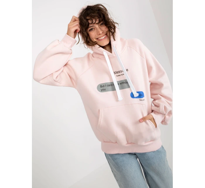 Mikina EM BL model 17925171 světle růžová - FPrice