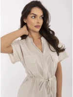 Sukienka MI SK model 21132998 beżowy - FPrice