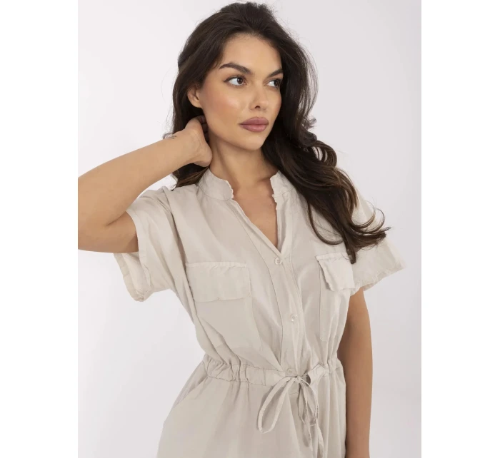 Sukienka MI SK model 21132998 beżowy - FPrice