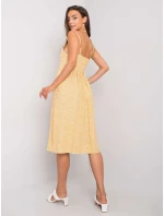 Šaty RO SK 8009 1.87P žlutá