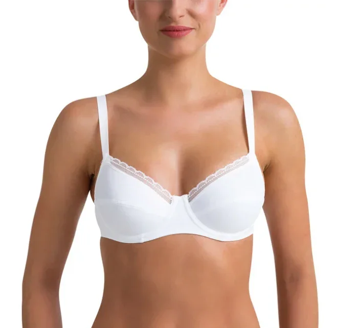 Podprsenka s kosticí SUPPORT BRA - BELLINDA - bílá