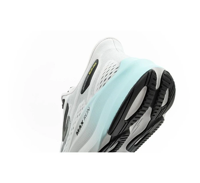 Sportovní obuv Skechers pánské tenisky Max Run white SLIP-INS