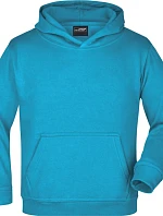 Daiber JN 47K Dětská mikina s kapucí 02.047K turquoise