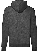 Classic Hooded Sweat Jacket Mikina s kapucí model 22534302 dark heather grey - Fruit of the Loom Classic Hooded Sweat Jacket Mikina s kapucí model 22534302 dark heather grey - Fruit of the Loom