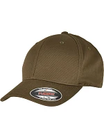 6 panelová kšiltovka z bio bavlny  olive model 22537031 - Flexfit