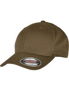 6 panelová kšiltovka z bio bavlny  olive model 22537031 - Flexfit