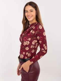 Bluzka IT BZ  bordowy model 21441159 - FPrice