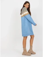 LC SK 0098 šaty.37X modrá