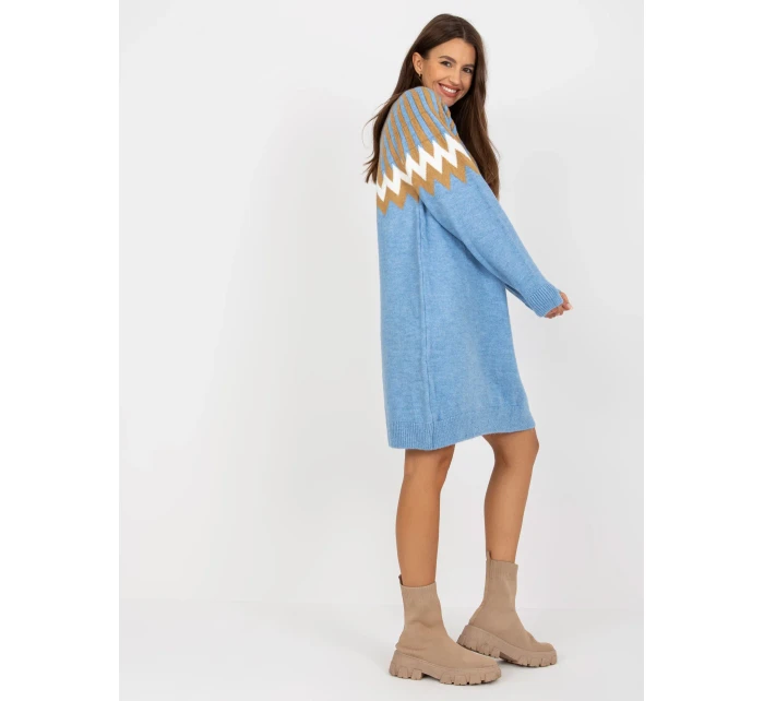 LC SK 0098 šaty.37X modrá