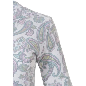 Dámská noční košile 10231-106-2 bílá-potisk - Pastunette Dámská noční košile 10231-106-2 bílá-potisk - Pastunette