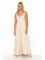 Denní šaty model 194317 Makadamia Denní šaty model 194317 Makadamia