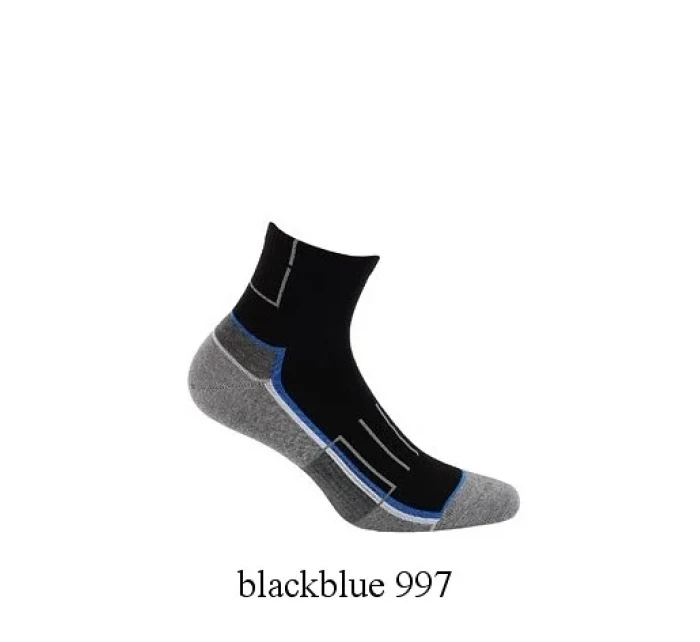 Pánské kotníkové ponožky Wola W 94.1N4 Ag+