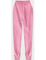 Světle růžové teplákové kalhoty model 17672215 - J.STYLE
