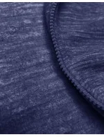 Tmavě modrá melanžová rozepínací polarová (fleecová) mikina (2310) Tmavě modrá melanžová rozepínací polarová (fleecová) mikina (2310)