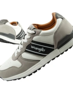 Wrangler sportovní boty pánské tenisky Wylie módní pohodlné světle šedé