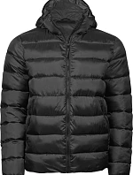 Tee Jays TJ 9646 Lehká pánská prošívaná bunda s kapucí 18.9646 black