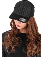 Flexfit 6277Q 5 panelová kšiltovka "Diamond Quilted" 55.277Q black
