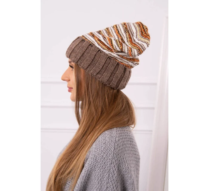 Dámská čepice Feba K330 mocca Dámská čepice Feba K330 mocca