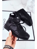 Dětská Zateplená Sportovní Obuv Big Star GG374040 Černé