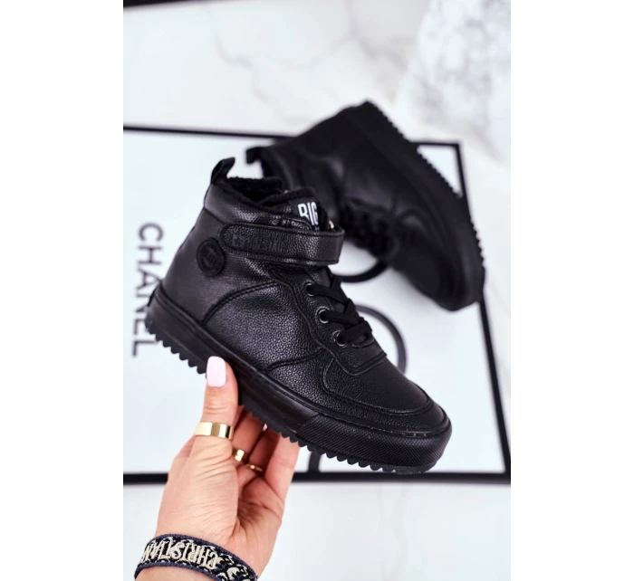 Dětská Zateplená Sportovní Obuv Big Star GG374040 Černé