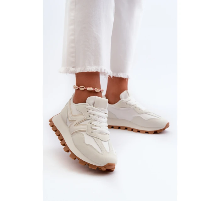 Dámské Bílé Sportovní Tenisky model 21666490 - Boto