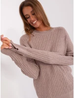 Jumper AT SW 2338.14P tmavě lila