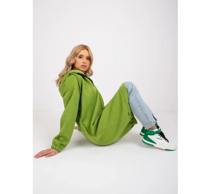 Mikina RV BL 7464.97P světle zelená