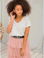 Tričko RV TS model 14829125 světle šedá - FPrice Tričko RV TS model 14829125 světle šedá - FPrice