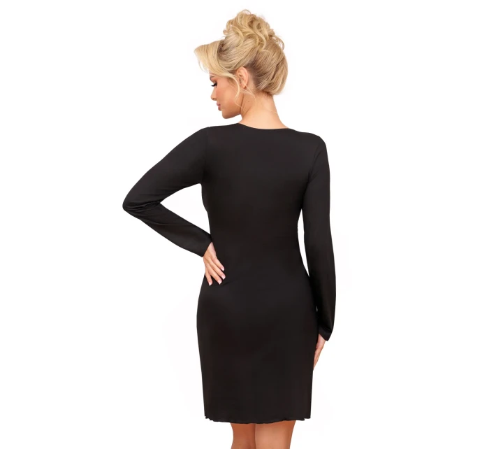 Košile model 20540027 Long Black - Donna Košile model 20540027 Long Black - Donna