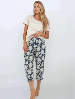 Pyžamo Navy Charm - Momenti Per Me