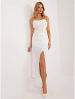 Dámské šaty SK 18992.62 smetanové - FPrice Dámské šaty SK 18992.62 smetanové - FPrice