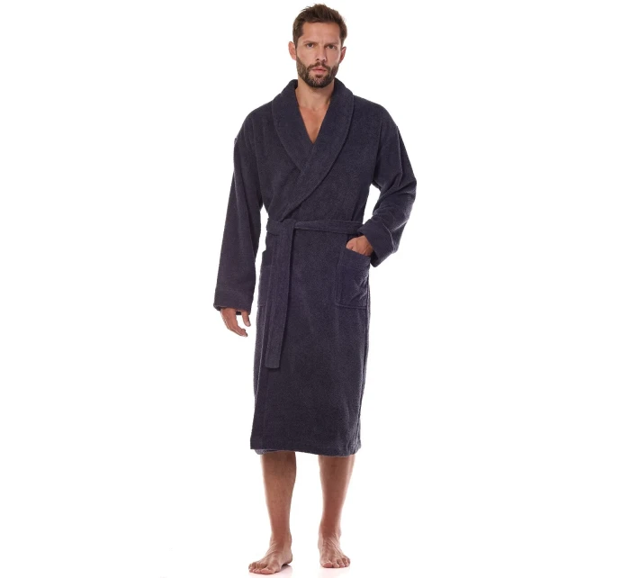 Dlouhý pánský župan model 21038598 4XL - L&L Dlouhý pánský župan model 21038598 4XL - L&L