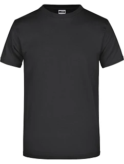 Daiber JN 02 Tričko z těžké bavlny 02.0002 black