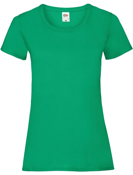 Fruit of the Loom Lady-Fit Valueweight T Dámské tričko 16.1372 kelly green Fruit of the Loom Lady-Fit Valueweight T Dámské tričko 16.1372 kelly green