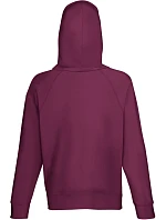 Fruit of the Loom Lightweight Hooded Sweat Pánská raglánová mikina s kapucí 16.2140 burgundy Fruit of the Loom Lightweight Hooded Sweat Pánská raglánová mikina s kapucí 16.2140 burgundy