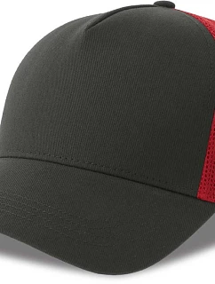 Rapper CottonS 5 panelová Trucker kšiltovka dark model 22450333 - Atlantis Headwear