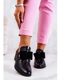 Kožené boty z kůže Černá model 21573469 - Boto