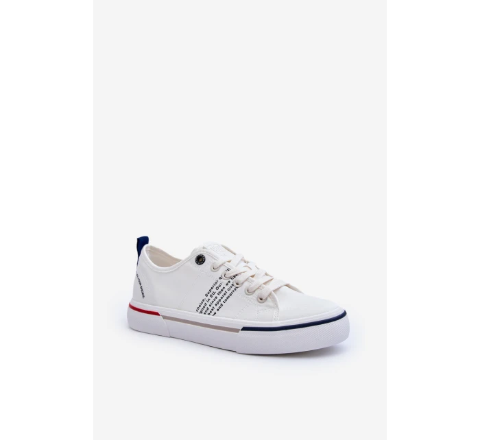 Pánské tenisky Big Star LL174204 Bílé Pánské tenisky Big Star LL174204 Bílé