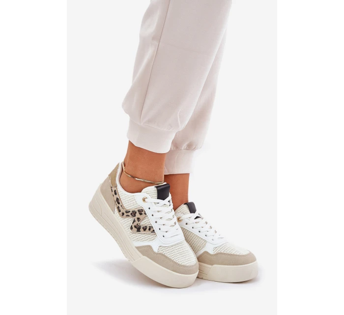 Dámské Sportovní Boty Na Platformě Leopardí Béžové Lorori Dámské Sportovní Boty Na Platformě Leopardí Béžové Lorori