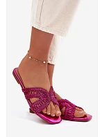 Dámské ploché fuchsiové model 22067128 - Boto Dámské ploché fuchsiové model 22067128 - Boto
