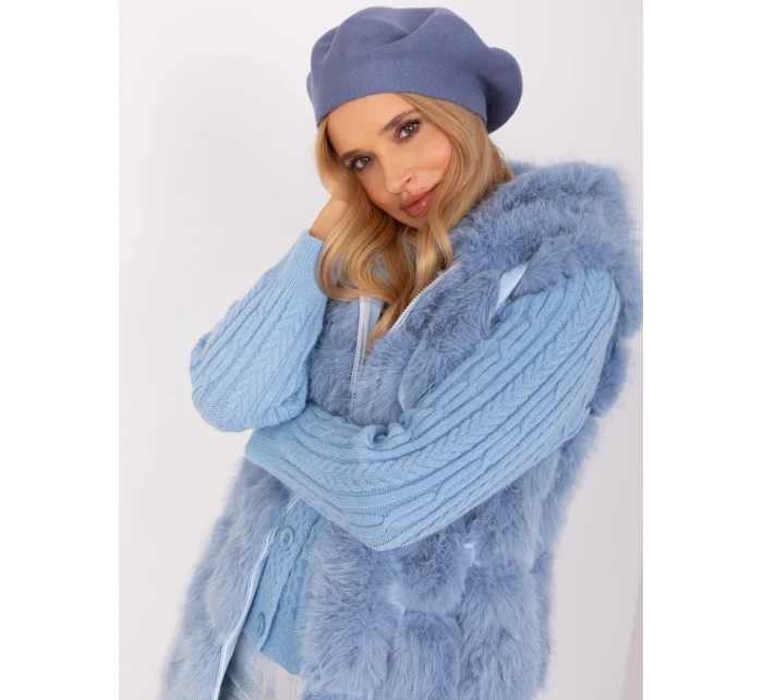 Czapka AT CZ model 18949397 ciemny niebieski - FPrice Czapka AT CZ model 18949397 ciemny niebieski - FPrice