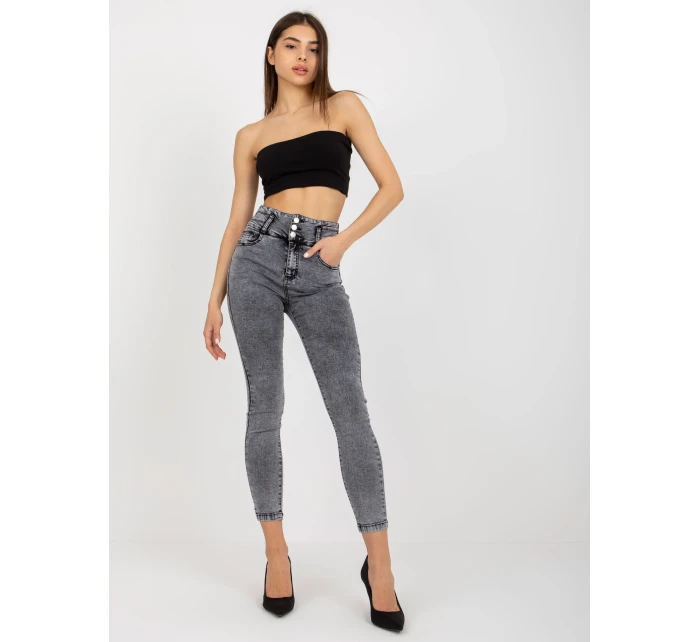 NM SP L73 džínové kalhoty.79P tmavě šedá