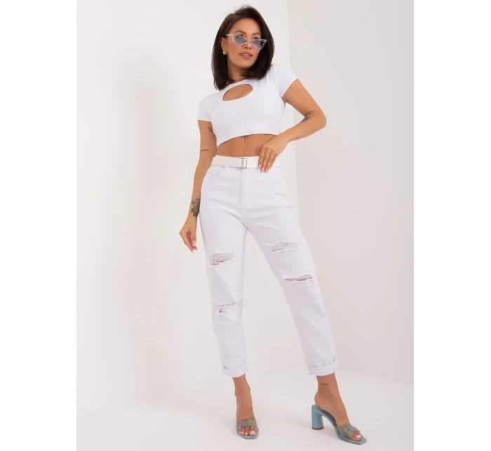 Spodnie jeans PM SP  biały model 19712384 - FPrice