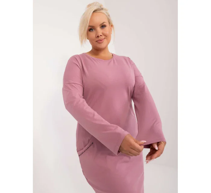 Tunika RV TU 8295.29 ciemny różowy