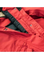 Dámská bunda W zateplená 92800441438 červená - Hi-tec