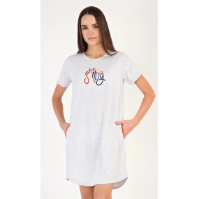 Dámské domácí šaty s krátkým rukávem Hey sunday Dámské domácí šaty s krátkým rukávem Hey sunday