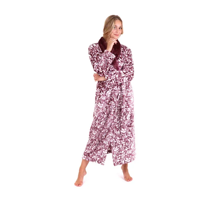 Dámský župan Flora 2556 4803 mauve wine - Vestis