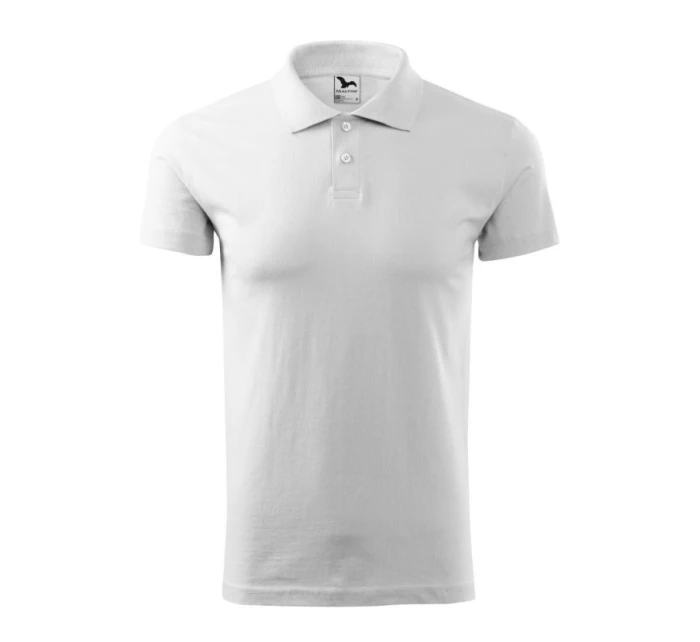 Polokošile Single J. M model 21330366 bílá - Malfini Polokošile Single J. M model 21330366 bílá - Malfini