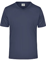 JN Pánské sportovní tričko s výstřihem do V 02.0 navy model 22413792 - Daiber JN Pánské sportovní tričko s výstřihem do V 02.0 navy model 22413792 - Daiber