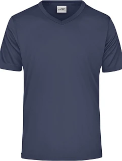Daiber JN 736 Pánské sportovní tričko s výstřihem do V 02.0736 navy